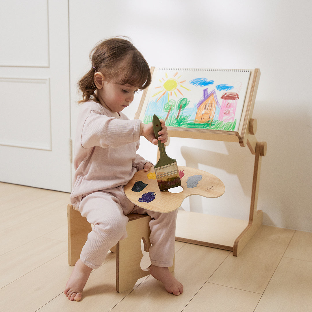 Commemoi Book Stand & Stool Bundle