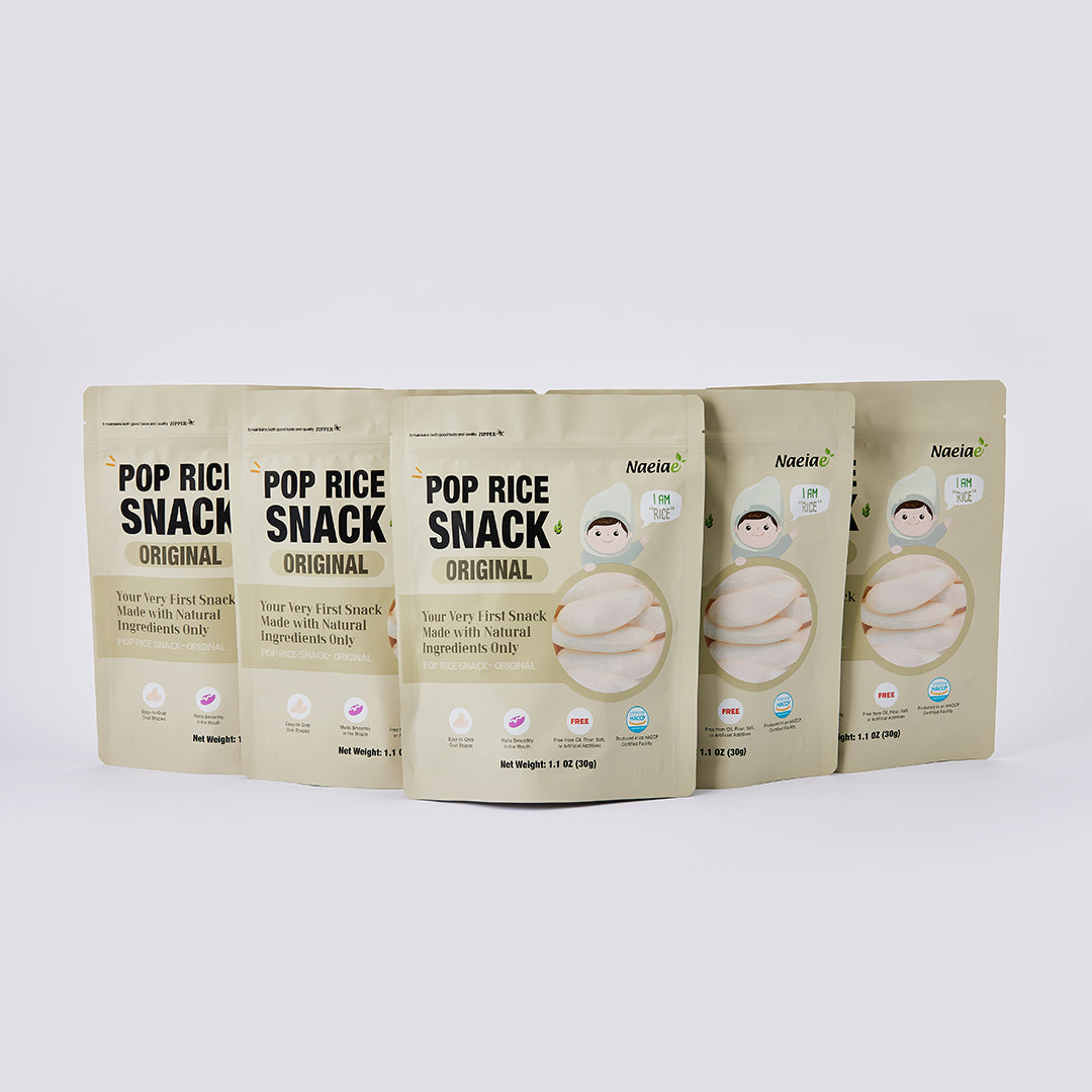 NAEIAE POP RICE SNACK 5 PACKS BUNDLE