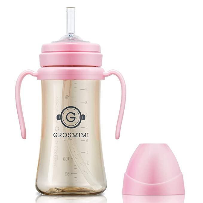 Grosmimi PPSU Straw Cup 300 ml – Queens Baby