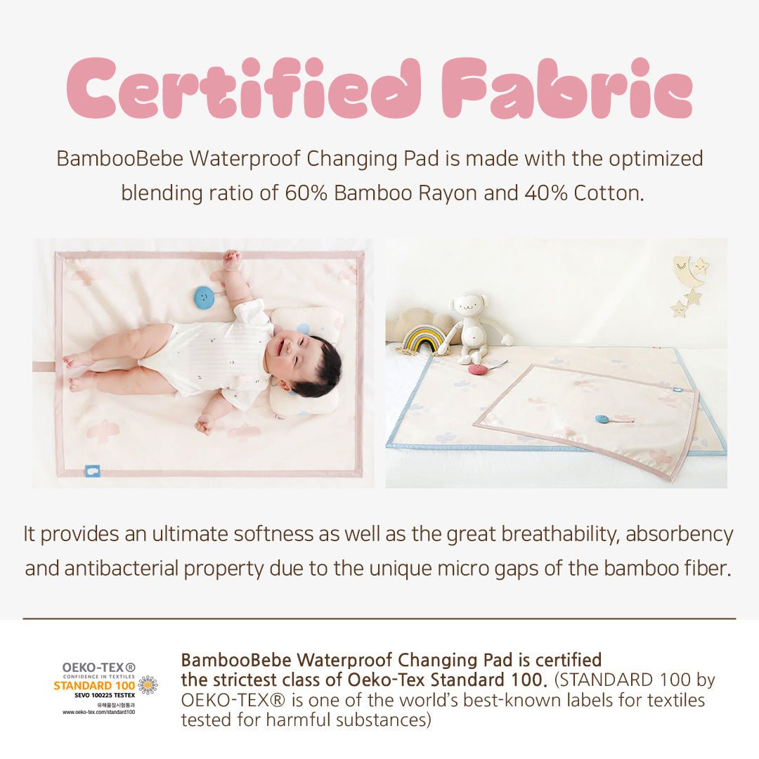 BambooBebe Waterproof Changing Pad