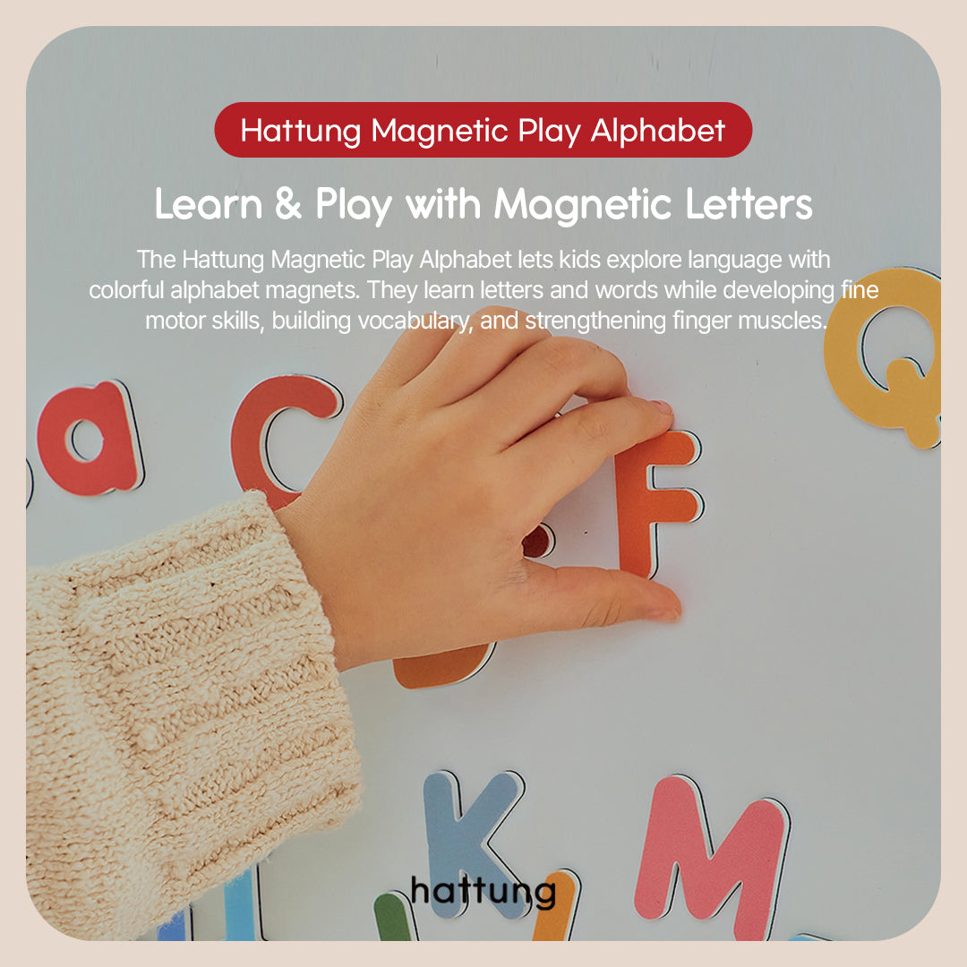 Hattung Magnetic Play Alphabet